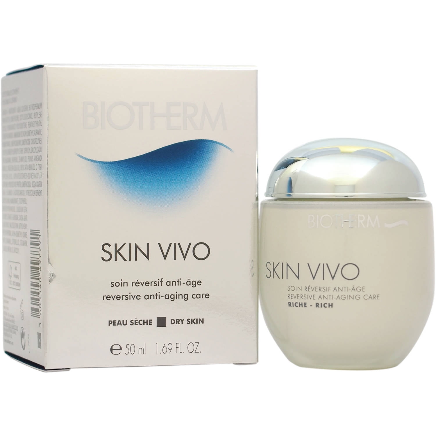 Biotherm - Skin Vivo Reversive Anti-Aging Care -50ml/1.69oz 100x Facial Mud Mask Makeup Applicator Brushes white plastic handle pink tip New